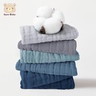 12 Pack Muslin Washcloths For Baby - 100  Cotton Baby Wash Cloths For Or Baby