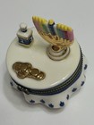 Jacob Rosenthal Judaica Collection Hanukkah Trinket Box  Gift Ceramic Susan Weis