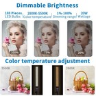 Led Video Light Battery Powered Photography Light Portable Handheld Wand dimm   
