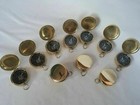 Brass Vintage Lid Compass Lot Of 10 Marine Collectible Decorative Antique Look