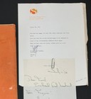 Frasier The Sensuous Lion 1972 Original Movie Script Tippi Hedren Signed Coa