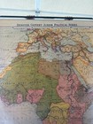 Vintage Denoyer-geppert Africa Pull Down School Map J4 1935 Political Series