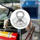 Super Strong Neodymium Fishing Magnet Hook N52 Heavy Duty Rare Earth Magnet With