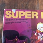 1970 Super Bowl Iv 4 Football Program Vikings Vs Chiefs 1-11-70 Tulane Stadium