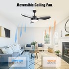 Modern Bedroom Ceiling Fan With Light And Remote Light Fixture Fan For Farmhouse