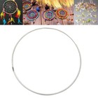 5pcs Metal Dream Catcher Dreamcatcher Ring Macrame Craft Hoop Pentacle Circle 4 