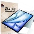 1 2 Pack Tempered Glass Screen Protector For Ipad Pro 11  13   air 6 11  13 2024