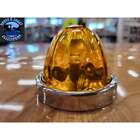 Light Amber Watermelon Glass Kit  1 Wire 1156  Incandescent Flush Mount  79751