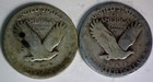 1925   1926 Standing Liberty Quarter Silver Coins Nice 2 Coin Lot  2   Free Ship