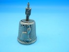 Vintage Pewter Thimble  west Point  Commerative Army Usa
