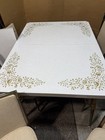 Vintage Formica Kitchen Table With Leaf And 6 Chairs 