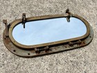Vintage 1950s Chris Craft Bronze Marine Nautical Porthole Mirror Maritime Decor