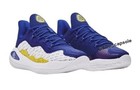 Size 7y Under Armour Curry 11 Basketball Shoes Blue yellow 3026619-100 Dub New