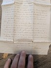 Rare 1849 Handwritten Civil War Era Precursor Letter     Alexandria Va To   
