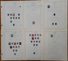 Us Stamps Collection On Scott Album Pages - Lot Of Mostly Mh Stamps - Cv  250  