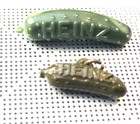 Vtg 1939 New York Worlds Fair  2- Heinz Pickles  Green And Brown 1-1 25 
