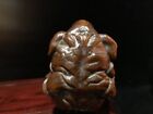 Chinese Vintage Antique Statuette Wooden Elephant Statue Abstract Sculpture God