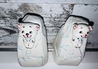 Ultra Rare Holt Howard Kitchen Cubs Polar Bear Egg Holders  Shakers                         