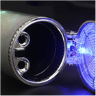 Portable Car Ashtray Detachable Travel Cigarette Cylinder Holder Cup Led Light