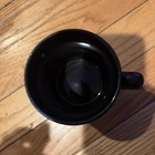 Vintage Cats The Broadway Musical Coffee Mug 1981 Black Ceramic Cat Eyes England