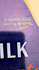 Vintage Bananas And Milk Poster Lawrence Wilbur 1930s Good Teammates 
