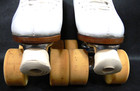 Riedell Emerald  Quad Roller Skates Sure Grip Plates Bones Wheels Swiss Girls 13