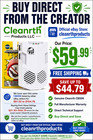 Cleanrth Cb006 Advanced Ultrasonic Bat Repelling System
