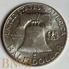 1959 Franklin 90  Silver Half Dollar  e189