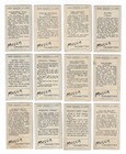 C1910 s T42 Mecca Tobacco Cards - Bird Series - 12 Different - Buy 1 Or All 