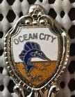 Vintage Silverplated Souvenir Spoon  Ocean City Maryland  sp2 