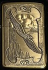 Zippo 1996 Barrett Smythe Eagle Over Mesa Wild West Lighter Sealed In Box K932