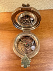 Maritime Brass Brunton Compass  thos J Evans London  Geological Compass