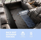 Dog Car Seat Cover Back Hard Bottom Extender For Dogs Supports 400lbs Pet Usa