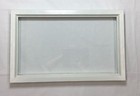 Garage Door Window Kit W  Glass Opt In ext Frame Insert Grill Screw Clopay White