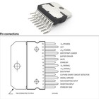 2-pack Tda7293v   Tda7293 Audio Amplifier Ic - 100w 15v   s Slew Rate Zip-15 - C