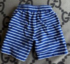 Mini Boden Jersey Appliqu   Shorts  Colour  Blue Wave ivory Seahorse  Size  5y