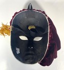 Ooak Venetian Masquerade Mask Wall Hanging Vincenzo Manzini Painted Paper Mache