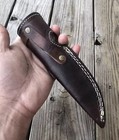 20 Lot Sheath Custom Handmade Fixed Blade Knife Leather Sheath Belt Holster Case