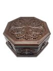 Reliquary Box Orthodox Carved Wooden Icon Of St  George The Victorious