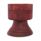 New Round Wood Crystal Ball Stand 2  Display For Spheres Or Eggs