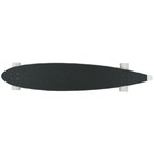 Moose Longboard Complete 9  X 47  Pintail White