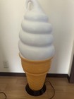 Nissei Ice Cream Cone Led Lamp Soft Serve Display 38 Inch Not For Sale Japan