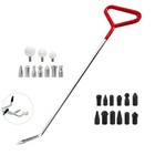  Paintless Dent Repair Tool Dent Removal Rods Set Stainless Steel Tools With 