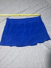 Lululemon Size 14 Long Pace Rival Mid-rise Skirt Skort  Galactic Cobalt Pleated