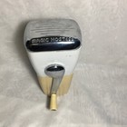 Vintage Magic Hostess Hand Crank Ice Crusher White Yellow Works 