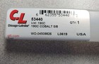 1pc -  Chic-lat  Colbalt 5 8  Silver demings Drills List  190c  53440 1 2  Shank