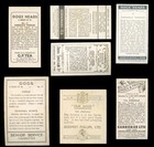 Airedale Terrier Dog Cigarette   Trade Card Collection Of 7 All Original