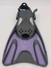 Ocean Pro Wategos Junior Fins     Adult Ml xl     Purple     Adjustable Open   heel     