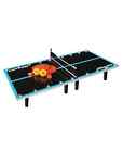 Cipton Sports Mini Led Ping Pong Tabletop Set Net Balls Paddles Table Msrp  90