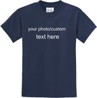 Personalized Custom T-shirt Customized W   Text  Logo  Picture  Pattern